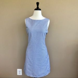 • Theory • Mivrill Brisk Blue Mayview Dress 8 New